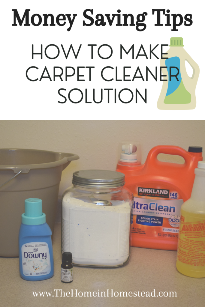 How To Make Homemade Carpet Cleaner Solution The Home in Homestead