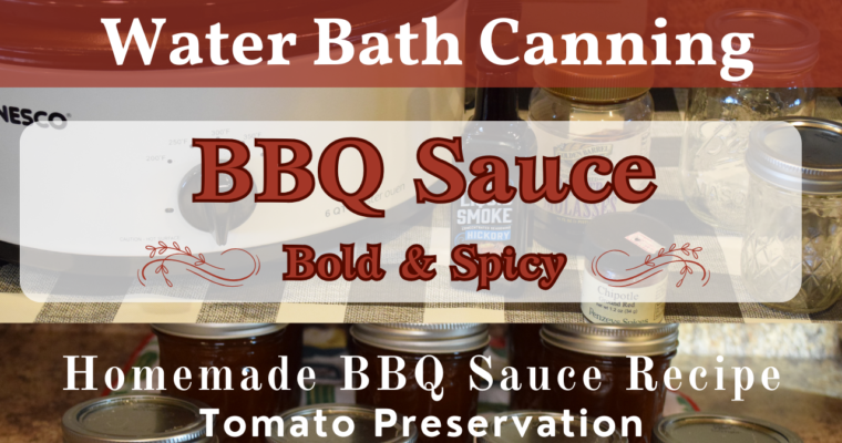Bold & Spicy BBQ Sauce Recipe | How to Can Homemade BBQ Sauce