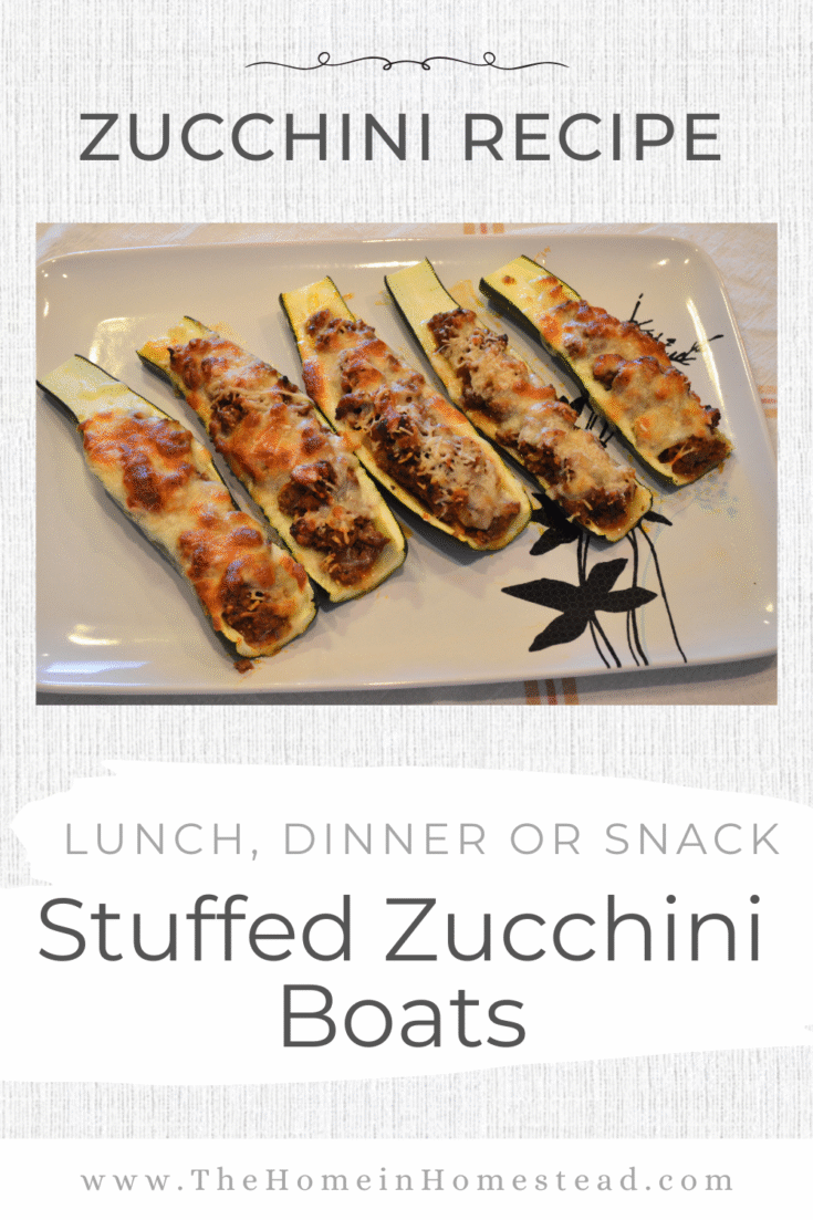 Zucchini Recipe - Stuffed Zucchini Boats