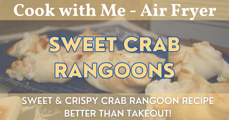 Sweet Crab Rangoons | Homemade Cream Cheese & Crab Rangoon Recipe