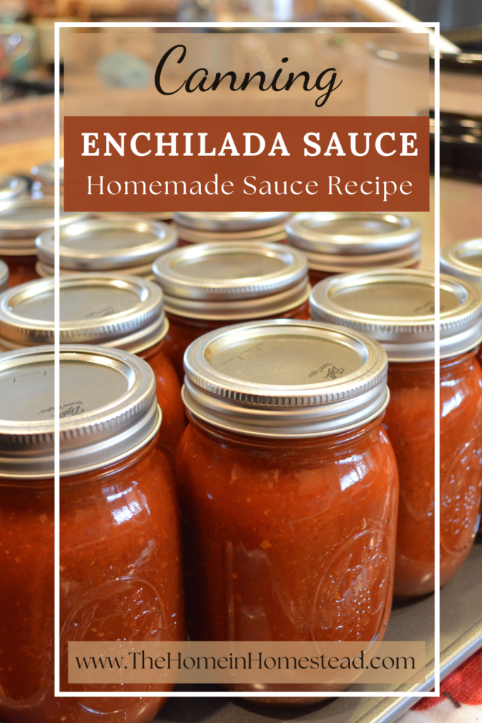 Homemade Enchilada Sauce Recipe How to Pressure Can Enchilada Sauce