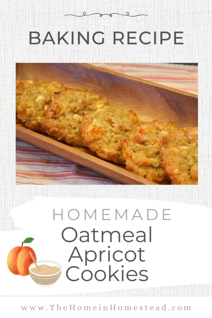 Apricot Oatmeal Cookies Recipe