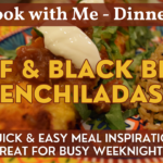 Beef & Black Bean Enchiladas