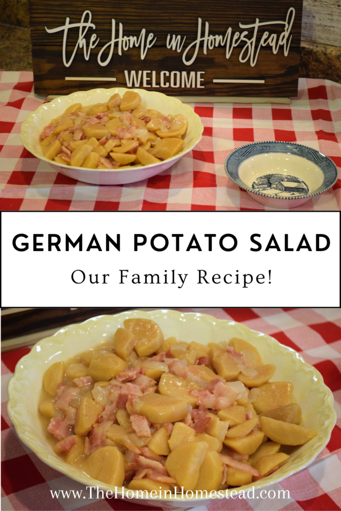 Homemade German Potato Salad - Family Recipe