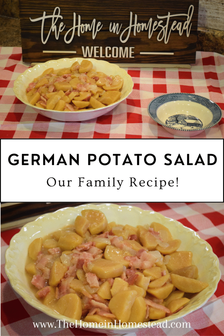 Homemade German Potato Salad - Family Recipe