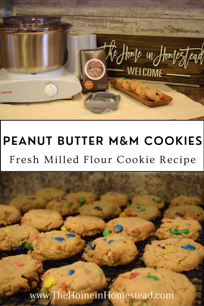 Peanut Butter M&M Cookies Recipe