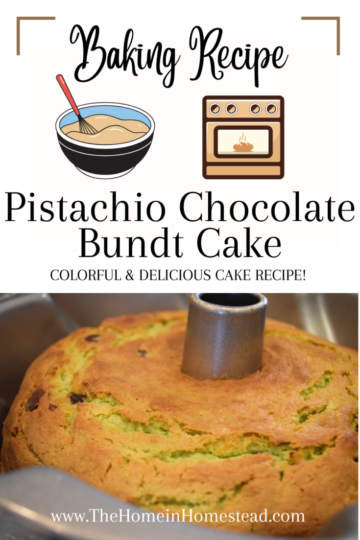 Pistachio Chocolate Bundt Cake Recipe