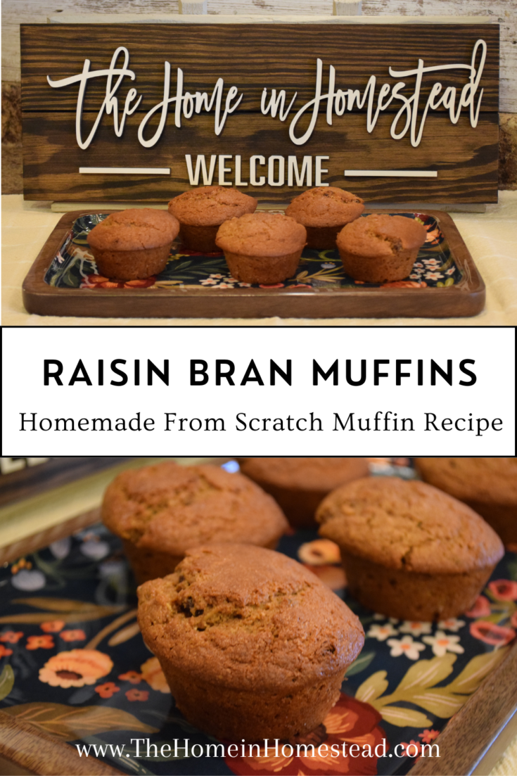 Homemade Raisin Bran Muffins Recipe