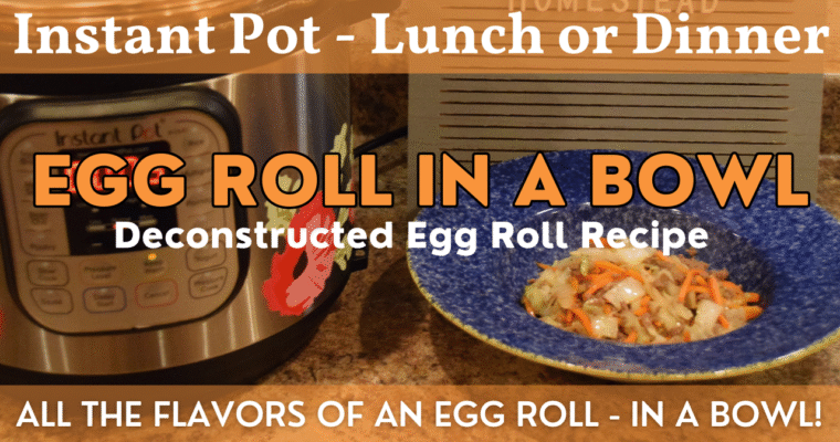 Deconstructed Egg Roll | Egg Roll in a Bowl Recipe