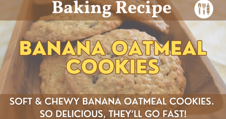 Banana Oatmeal Cookies