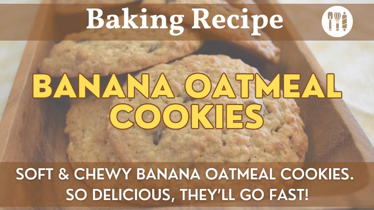 Banana Oatmeal Cookies