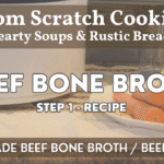 Beef Bone Broth Recipe ingredients and Nesco Roaster Oven