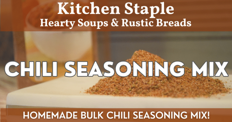 How to Make Homemade Chili Seasoning Mix | Quick & Easy Chili Mix!