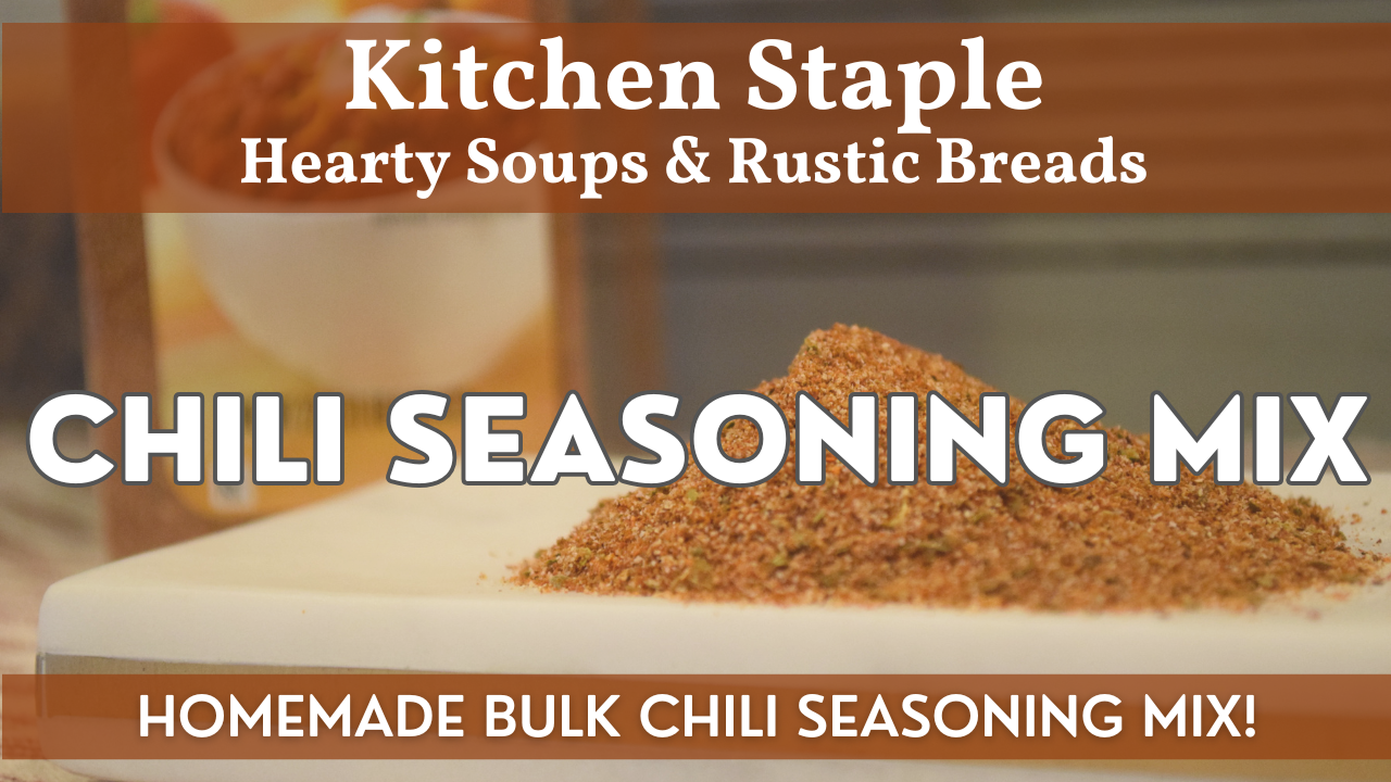 How to Make Homemade Chili Seasoning Mix | Quick & Easy Chili Mix!