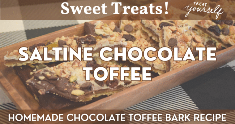 Saltine Chocolate Toffee | How to Make Homemade Toffee Bark with Saltine Crackers!