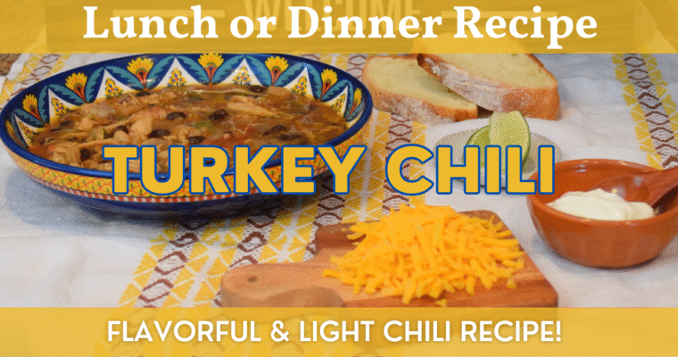 Turkey Chili Recipe | Flavorful & Delicious Way to Use Up Turkey Leftovers!