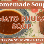 Tomato Rhubarb Soup / Tomato Gazpacho Recipe